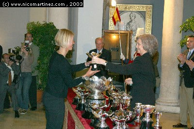 2003 - (2) PRIZE GIVING PRINCESS SOFÍA TROPHY 2003 - 12 