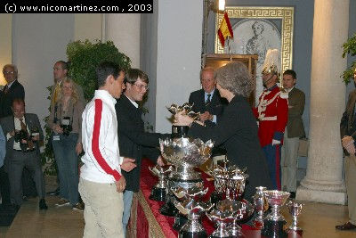 2003 - (2) PRIZE GIVING PRINCESS SOFÍA TROPHY 2003 - 15 