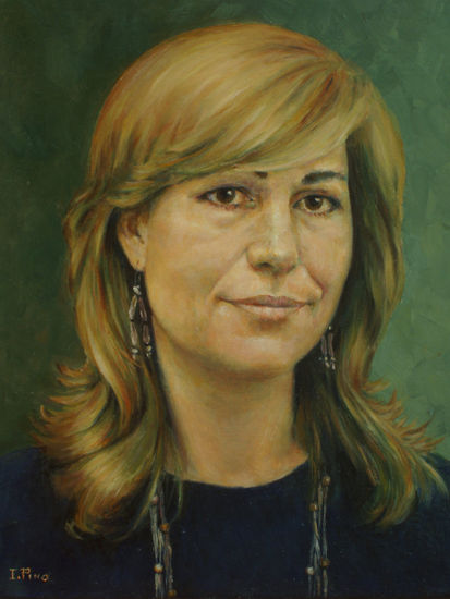 Ana. Óleo Lienzo Retrato