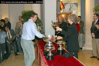 2003 - (3) PRIZE GIVING PRINCESS SOFÍA TROPHY 2003 - 7 