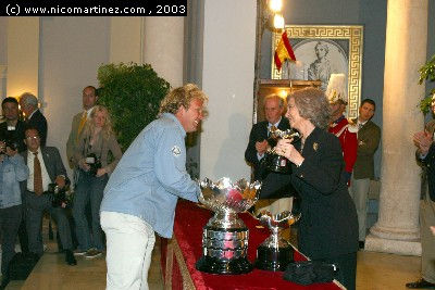 2003 - (3) PRIZE GIVING PRINCESS SOFÍA TROPHY 2003 - 8 