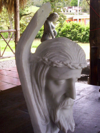 Cristo del atardecer Marble Figurative