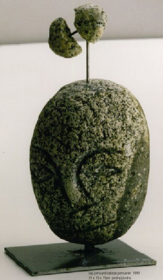 cap pensant Stone Figurative