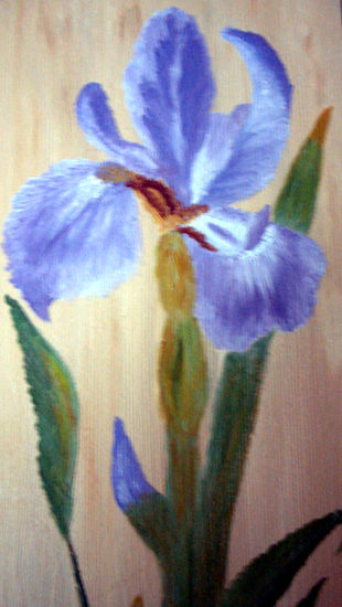Lirio silvestre Oil Canvas Landscaping