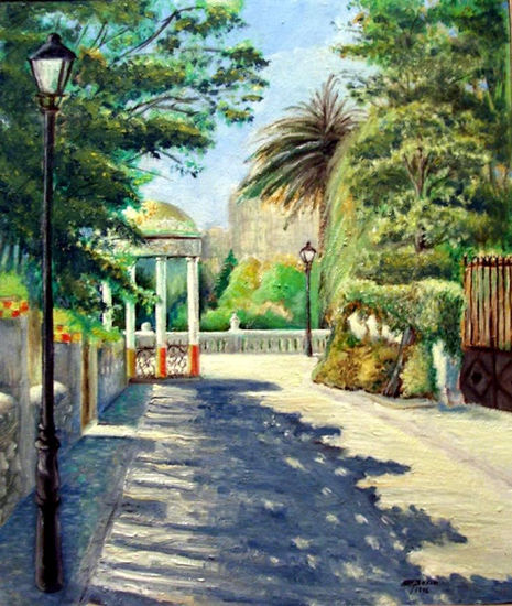 Templete en Can Boixeres Oil Canvas Landscaping