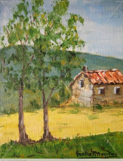 Paisaje rural Oil Canvas Landscaping