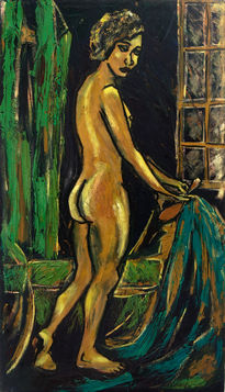 Desnudo con ventana