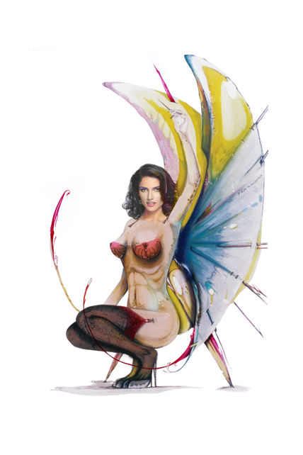 Mujer Mariposa 3
