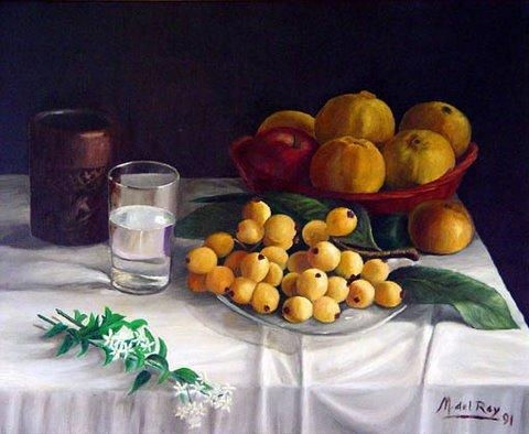 Bodegón - II - Oil Canvas Still Life Paintings