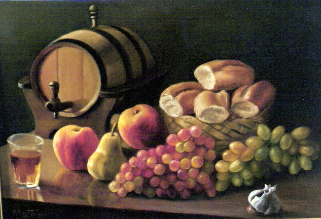 Bodegón - VII - Oil Canvas Still Life Paintings