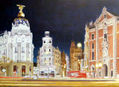 Gran Vía de noche