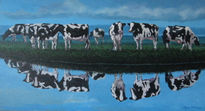 Vacas y reflejos