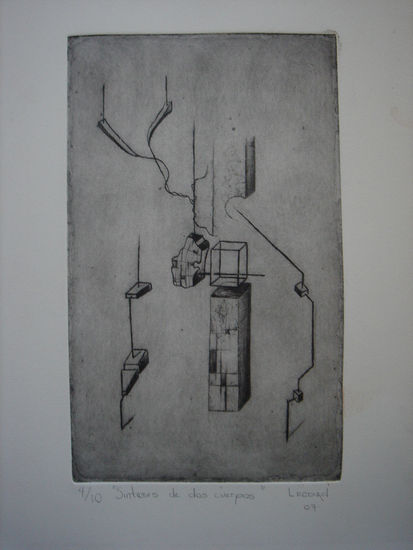 "SINTESIS DE DOS CUERPOS" Etching Process