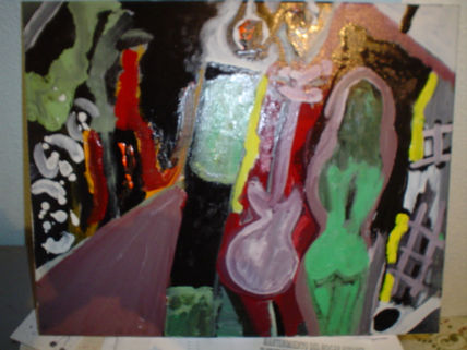Mujer & bajo eléctrico