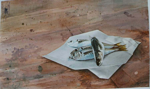 CABALLAS Watercolour Paper Still Life Paintings