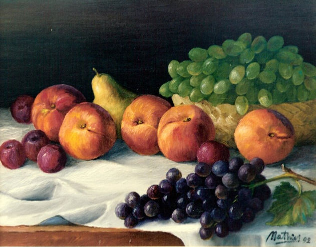 Frutas - III - Oil Canvas Still Life Paintings