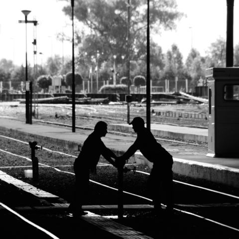 Train Station II Photojournalism and Documentary Black and White (Digital)