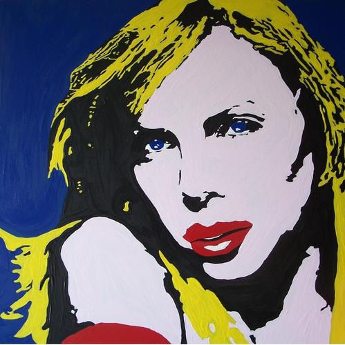 Charleze Theron + POP Acrylic Panel Portrait