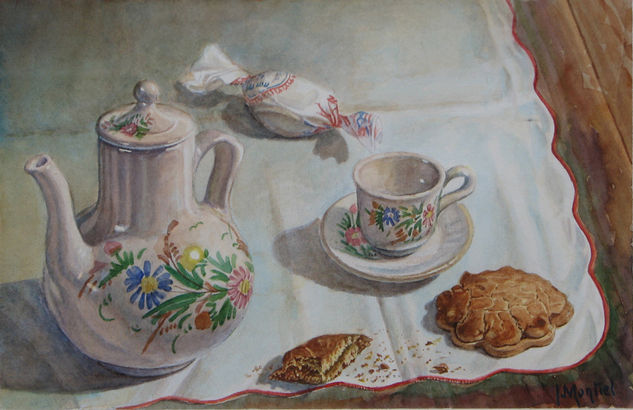 BODEGÓN LORQUINO Watercolour Paper Still Life Paintings