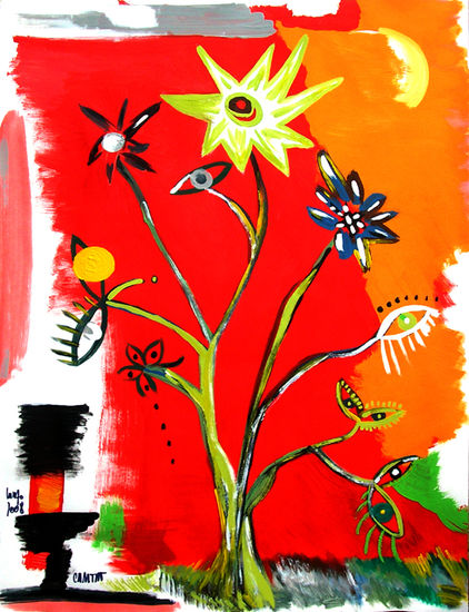 FLORES que MIRAN Acrylic Card Others