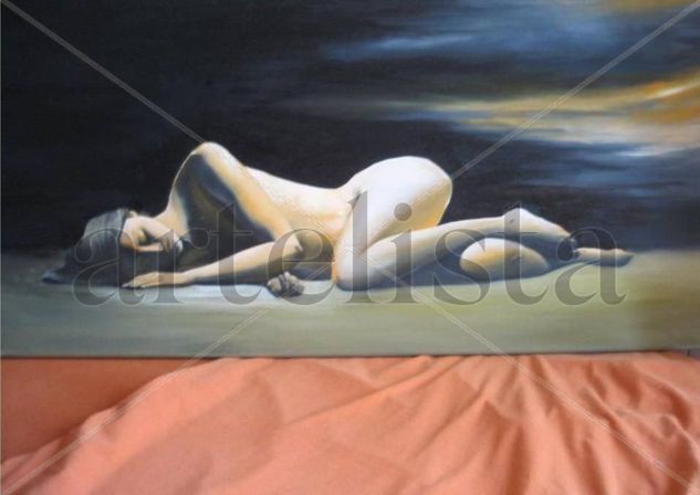 desnudo acostado Oil Canvas Nude Paintings