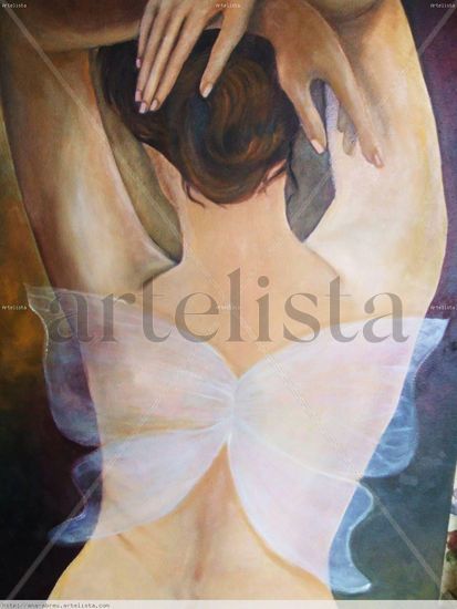 LE NACIERON ALAS Oil Canvas Nude Paintings