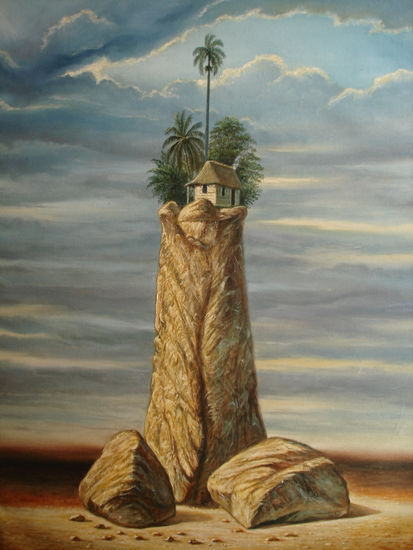 Sobreviviente Oil Canvas Landscaping