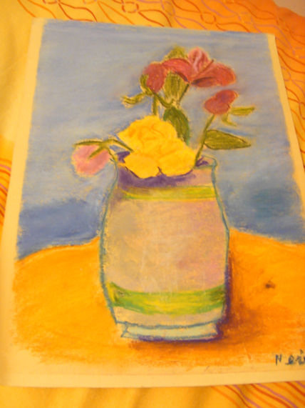 Jarro de rosas