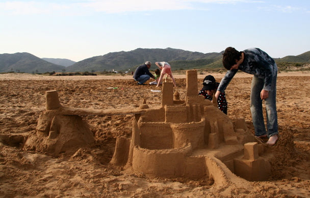 castillo de arena , Levante