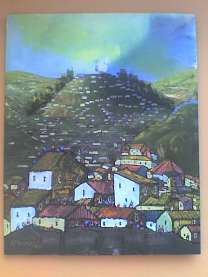 Sur de Quito Oil Canvas Landscaping