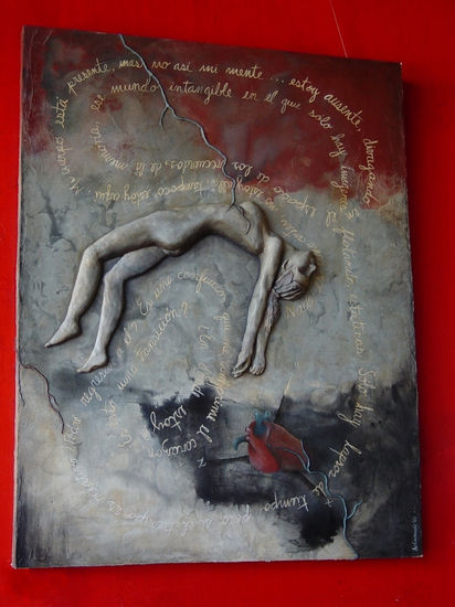 Cuestionamiento II Mixed media Panel Others