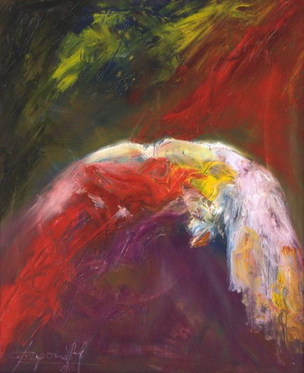 Mujer volcán