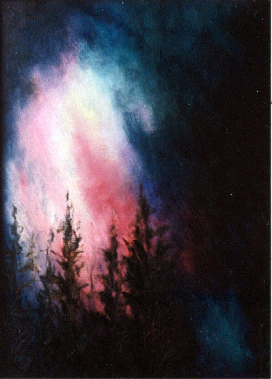 NOCHE ILUMINADA Oil Canvas Others