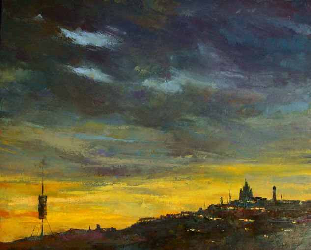 TIBIDABO Oil Canvas Landscaping