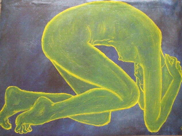 Autoretrato Desolado Oil Canvas Nude Paintings