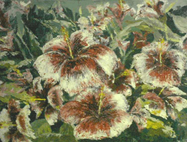 flor Oil Canvas Landscaping