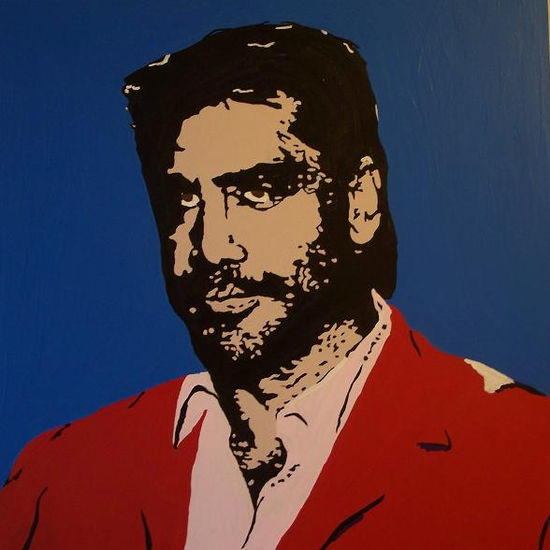 Javier Bardem + POP Acrylic Panel Portrait