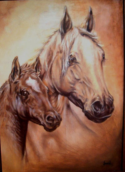 mater Oil Canvas Animals