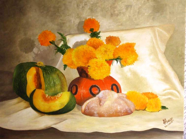 Ofrenda de Dia de muertos