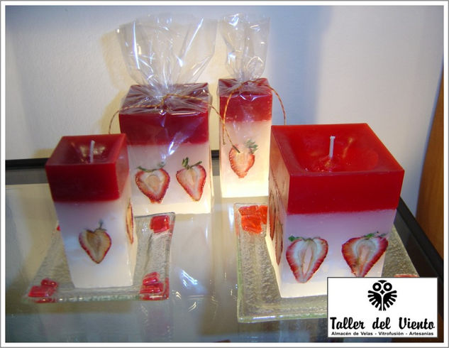 frutillas Velas Varios