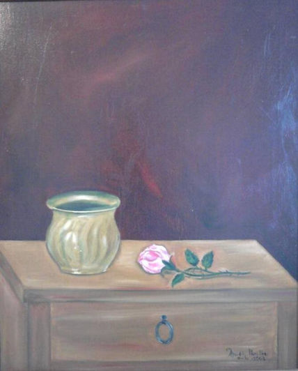 Bodegon de la rosa