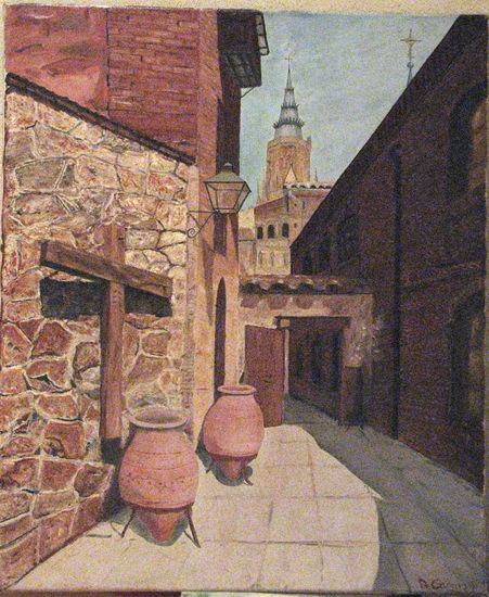 La Giralda Oil Canvas Landscaping