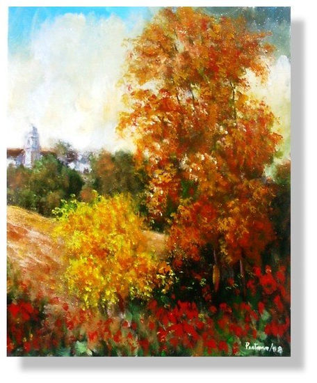 Paisaje VIII Oil Canvas Landscaping