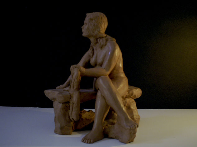 Écharpe Terracotta Figurative