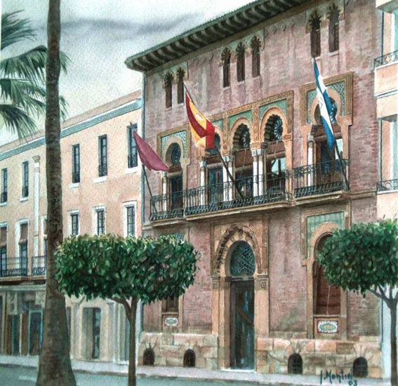 AYUNTAMIENTO DE AGUILAS Watercolour Paper Landscaping