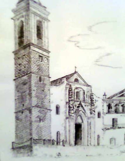 Iglesia de San Jorge de Alcalá de los Gazules ( Cádiz) Tinta