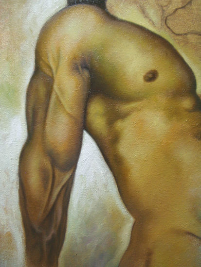 homem Oil Canvas Figure Painting