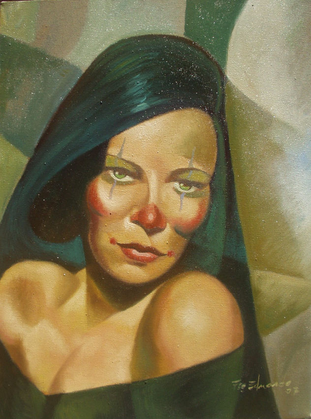 mulher palhaço
