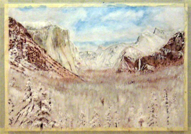 MONTAÑAS NEVADAS Oil Canvas Landscaping