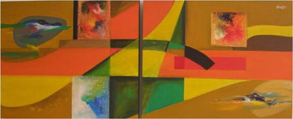 Abstracto naranjas...